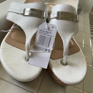 Nautical White Wedges